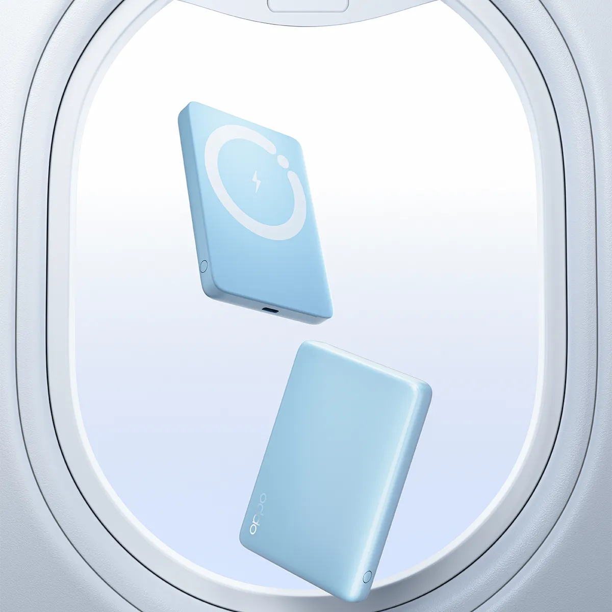 OPPO Power Bank Air Magnético 5000mAh Celeste_5