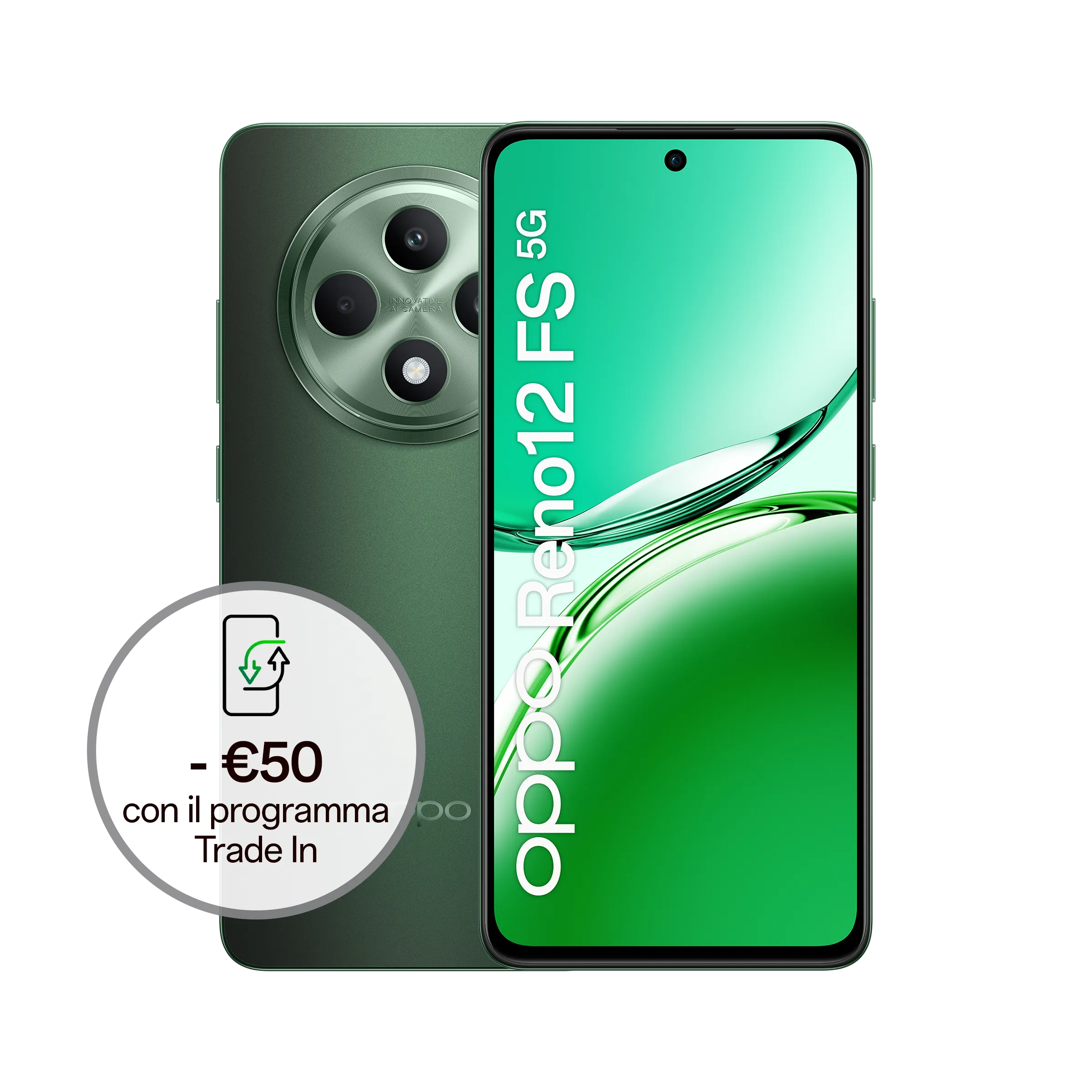 OPPO Reno12 FS 5G Black Green_2