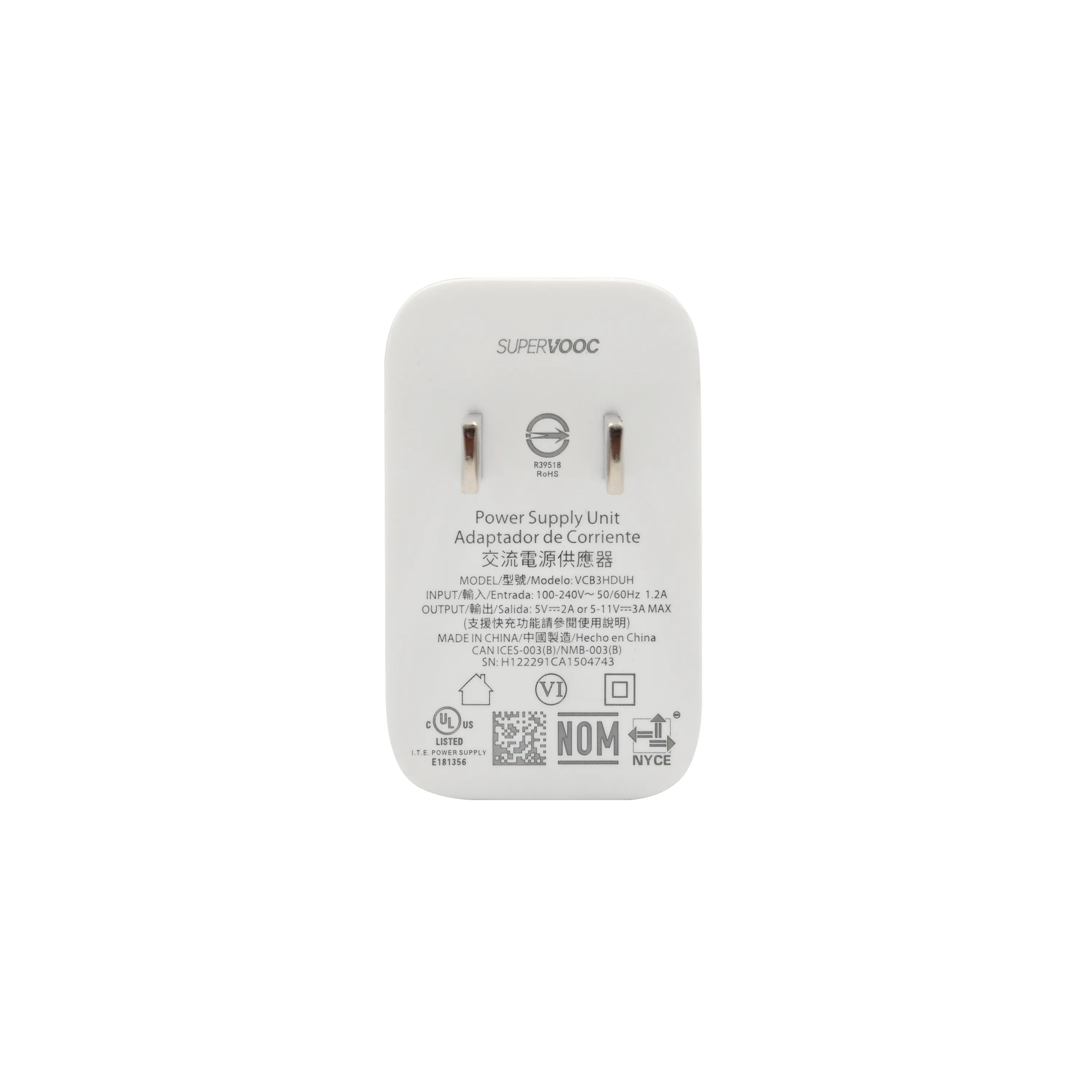 Adaptador 33W OPPO SUPERVOOC_3