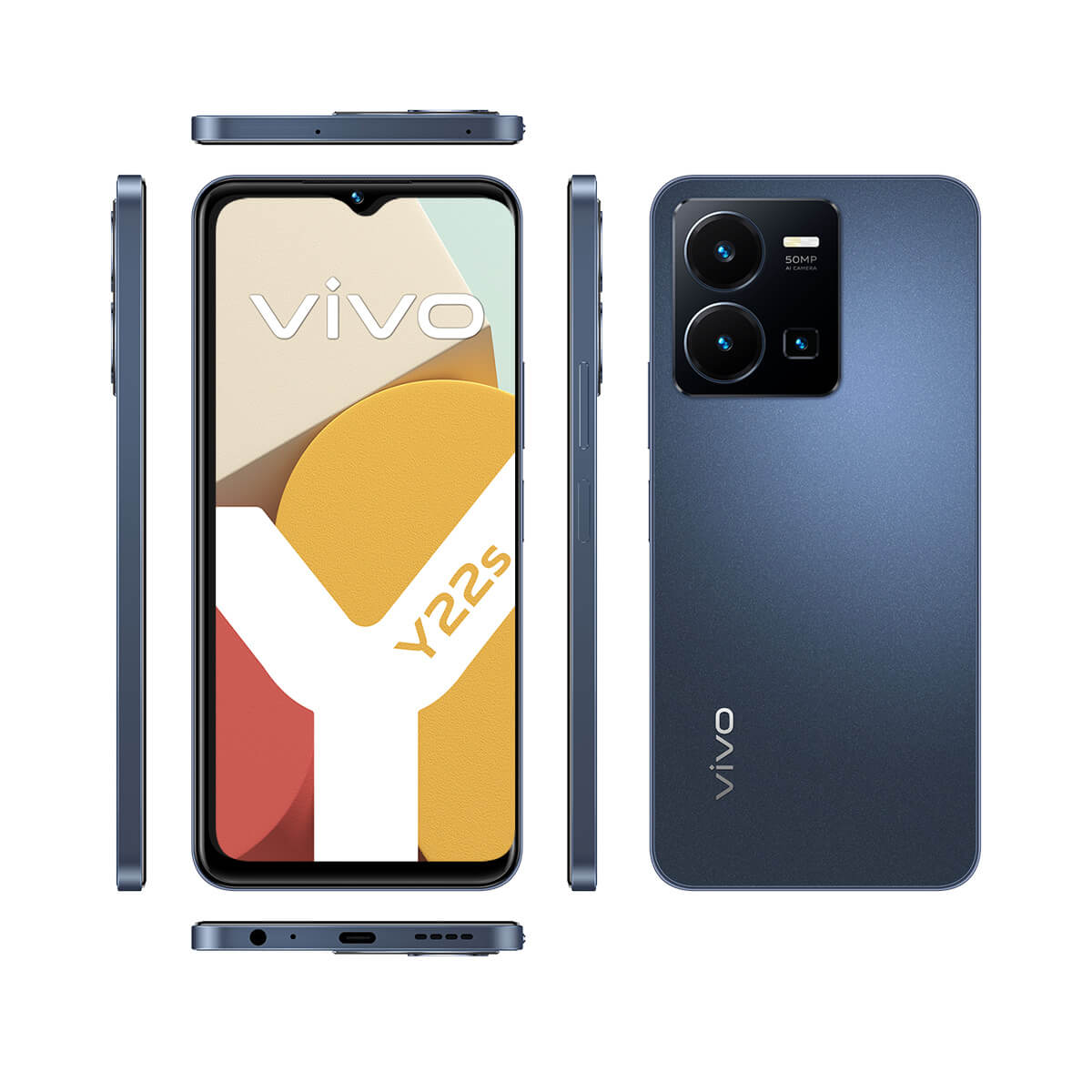 vivo Y22s Yıldızlı Mavi 6GB+128GB_5