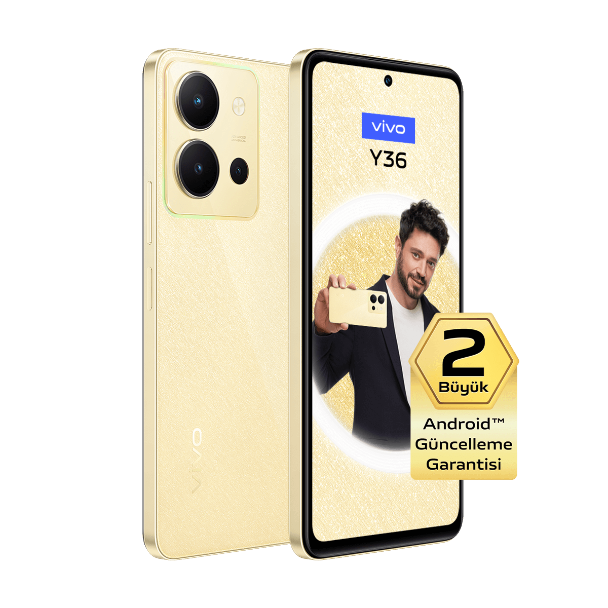 vivo Y36 Altın Sarısı 8GB+128GB_2