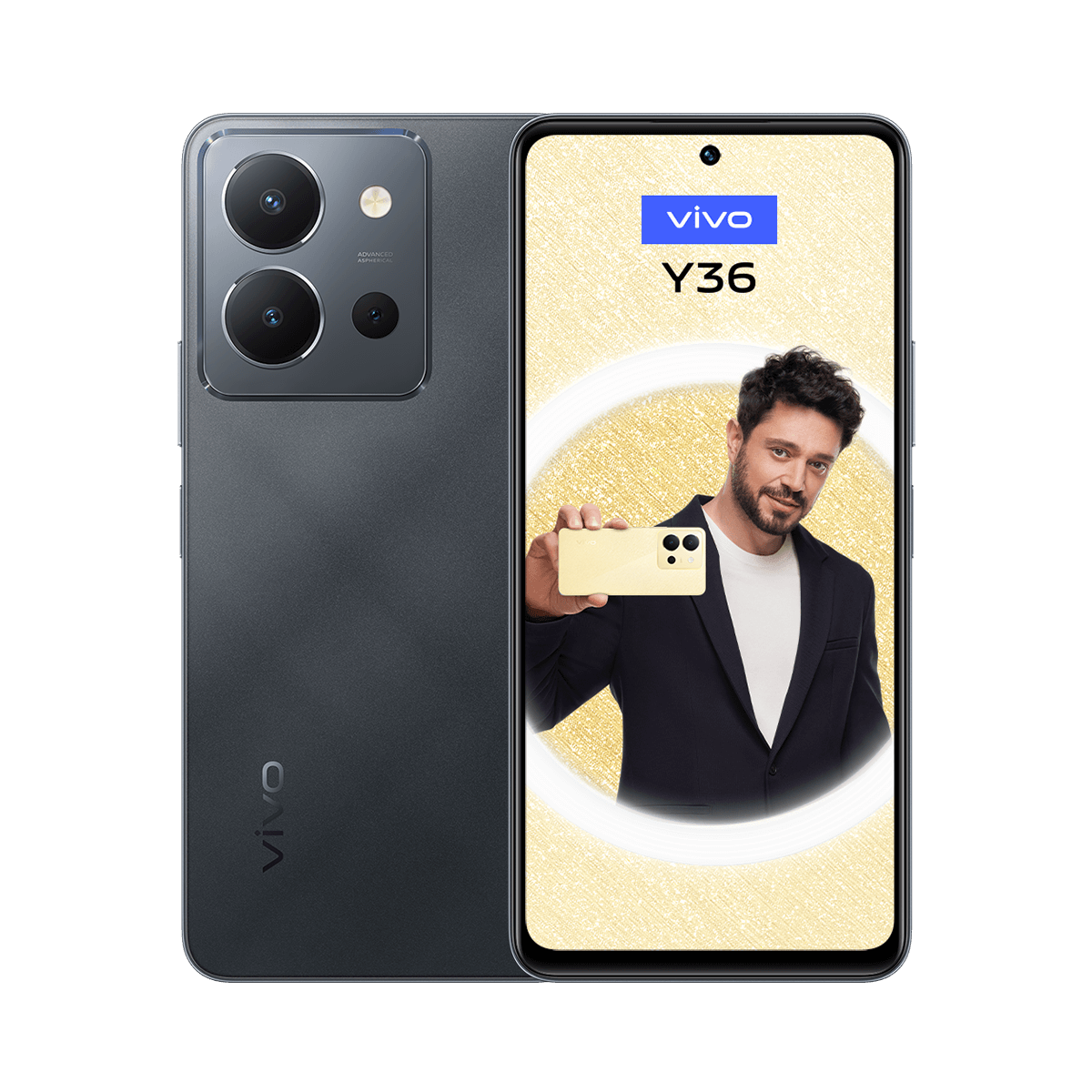 vivo Y36 Meteor Siyahı 8GB+256GB_1